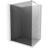 Mexen Kioto Duschwand Walk-in 70 x 200 cm, graphit 8 mm, Chrom - 800-070-101-01-40