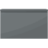 Mexen Orio meuble de salle de bains sous-lavabo 80 cm avec plateau, 1 tiroir, graphite mat - 91A10-08047-1-BFC66