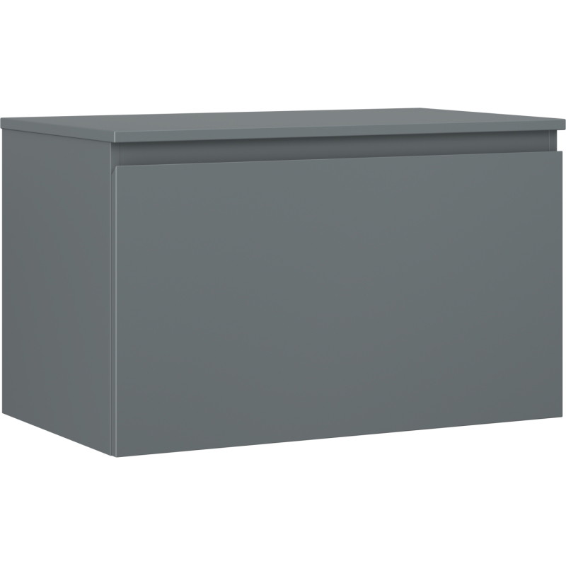 Mexen Orio vannitoakapp valamu 80 cm lauaga, 1 sahtel, matt grafiit - 91A10-08047-1-BFC66