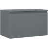 Mexen Orio Badezimmerunterschrank 80 cm mit Arbeitsplatte, 1 Schublade, Graphit matt - 91A10-08047-1-BFC66