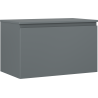 Mexen Orio bathroom cabinet 80 cm with countertop, 1 drawer, matte graphite - 91A10-08047-1-BFC66