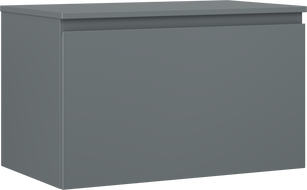 Mexen Orio vannitoakapp valamu 80 cm lauaga, 1 sahtel, matt grafiit - 91A10-08047-1-BFC66