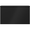 Mexen Orio gabinete de baño debajo del lavabo de 80 cm con encimera, 1 cajón, negro mate - 91A10-08047-1-BFC71