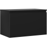 Mexen Orio Badezimmerschrank 80 cm mit Arbeitsplatte, 1 Schublade, schwarz matt - 91A10-08047-1-BFC71