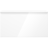 Mexen Orio badkamermeubel onder wastafel 90 cm met blad, 1 lade, wit glans - 91A10-09047-1-BFC00