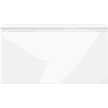 Mexen Orio meuble de salle de bain sous lavabo 90 cm avec plateau, 1 tiroir, blanc brillant - 91A10-09047-1-BFC00