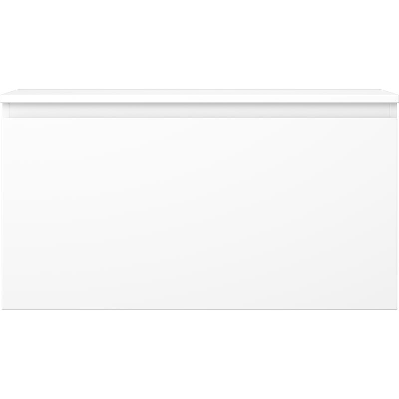Mexen Orio badkamerkastje onder wastafel 90 cm met blad, 1 lade, wit mat - 91A10-09047-1-BFC01