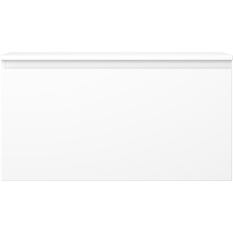 Mexen Orio meuble de salle de bain sous-lavabo 90 cm avec plateau, 1 tiroir, blanc mat - 91A10-09047-1-BFC01