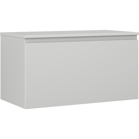 Mexen Orio szafka łazienkowa podumywalkowa 90 cm z blatem, 1 szuflada, szara mat - 91A10-09047-1-BFC62