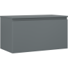 Mexen Orio Badezimmerschrank unter dem Waschbecken 90 cm mit Arbeitsplatte, 1 Schublade, Graphit matt - 91A10-09047-1-BFC66
