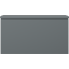 Mexen Orio Badezimmerschrank unter dem Waschbecken 90 cm mit Arbeitsplatte, 1 Schublade, Graphit matt - 91A10-09047-1-BFC66