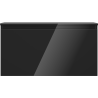Mexen Orio armario de baño bajo lavabo de 90 cm con encimera, 1 cajón, negro brillo - 91A10-09047-1-BFC70