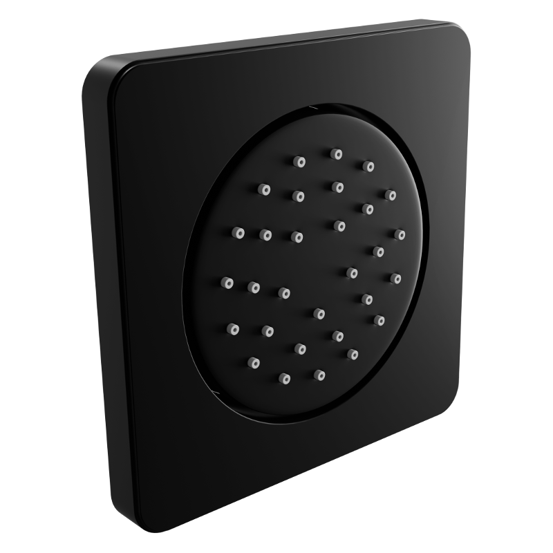 Mexen ingebouwde zijspuit, zwart - 79366-70