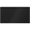Mexen Orio Badezimmerunterschrank 90 cm mit Arbeitsplatte, 1 Schublade, schwarz matt - 91A10-09047-1-BFC71