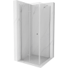 Mexen Lima faltbare Duschkabine 80 x 80 cm, transparent, Chrom - 856-080-080-01-00
