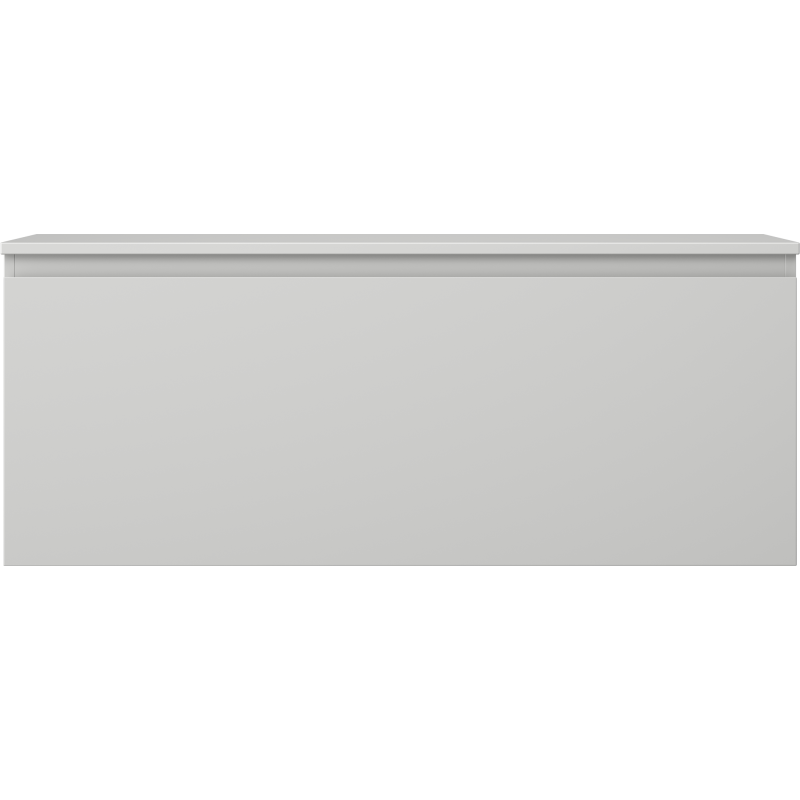 Mexen Orio armoire de salle de bain sous lavabo 120 cm avec plateau, 1 tiroir, gris mat - 91A10-12047-1-BFC62