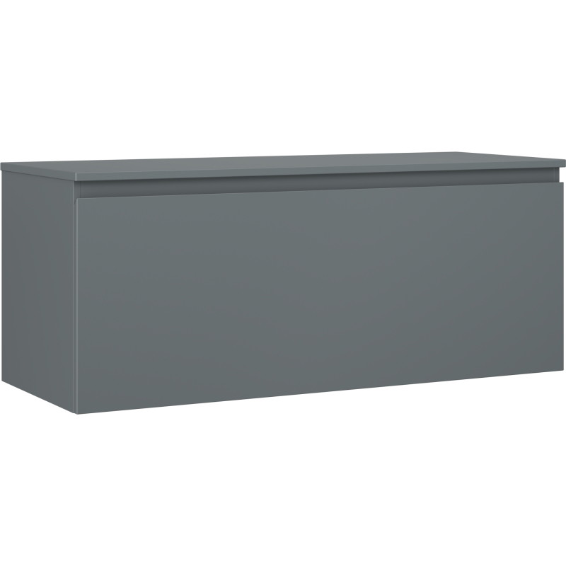 Mexen Orio vannitoa aluskapp 120 cm lauaplaadiga, 1 sahtel, matt grafiit - 91A10-12047-1-BFC66