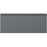 Mexen Orio Badezimmerschrank 120 cm mit Platte, 1 Schublade, Graphit matt - 91A10-12047-1-BFC66