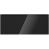 Mexen Orio armario de baño bajo lavabo 120 cm con encimera, 1 cajón, negro brillo - 91A10-12047-1-BFC70
