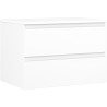 Mexen Orio badkamerkastje onder wastafel 70 cm met blad, 2 lades, wit mat - 91A10-07047-2-BFFC01