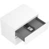 Mexen Orio mobile bagno sotto lavabo 70 cm con piano, 2 cassetti, bianco opaco - 91A10-07047-2-BFFC01