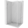 Mexen Lima Faltduschkabine 90 x 70 cm, transparent, Chrom - 856-090-070-01-00