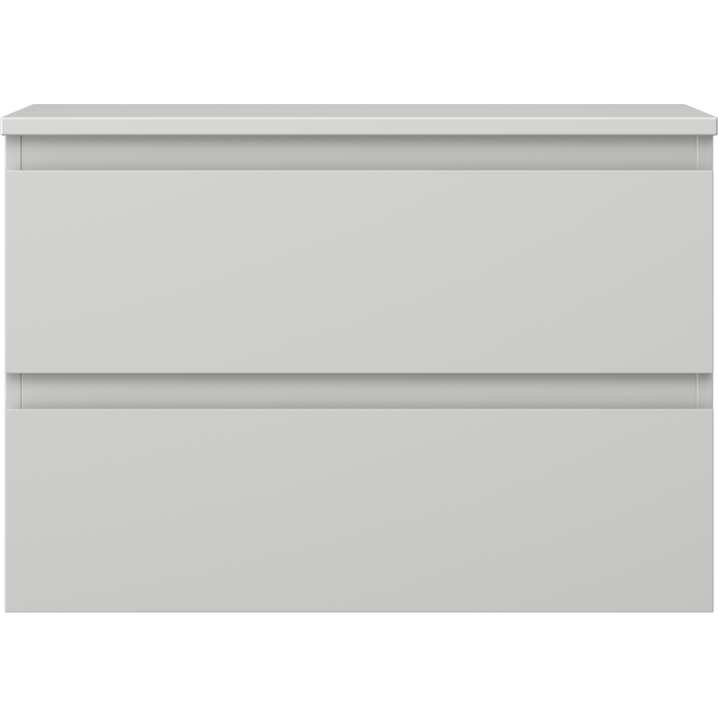 Mexen Orio armario de baño de 70 cm con tablero, 2 cajones, gris mate - 91A10-07047-2-BFFC62