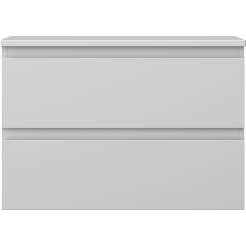 Mexen Orio Badezimmerschrank 70 cm mit Waschtischplatte, 2 Schubladen, graumatt - 91A10-07047-2-BFFC62