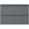 Mexen Orio armoire de salle de bain sous-lavabo 70 cm avec plateau, 2 tiroirs, graphite mat - 91A10-07047-2-BFFC66