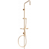 Mexen T Duschsäile, rosa Gold - 7939399-60