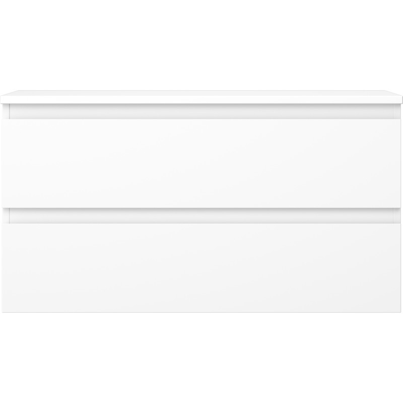 Mexen Orio 90 cm valamu alune kapp, 2 sahtlit, valge matt - 91A10-09047-2-BFFC01
