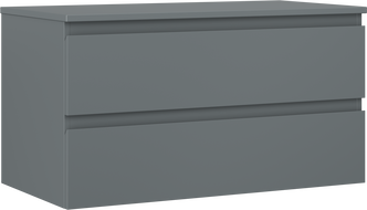 Mexen Orio 90 cm valamukapp, 2 sahtlit, matt grafiit - 91A10-09047-2-BFFC66