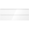 Mexen Orio meuble de salle de bain 120 cm avec plateau, 2 tiroirs, blanc brillant - 91A10-12047-2-BFFC00