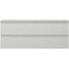 Mexen Orio badkamerkast onder wastafel 120 cm met blad, 2 lades, grijs mat - 91A10-12047-2-BFFC62