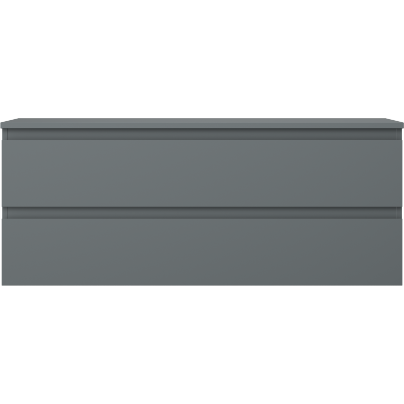 Mexen Orio meuble de salle de bain sous lavabo 120 cm avec plateau, 2 tiroirs, graphite mat - 91A10-12047-2-BFFC66