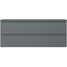 Mexen Orio meuble de salle de bain sous lavabo 120 cm avec plateau, 2 tiroirs, graphite mat - 91A10-12047-2-BFFC66