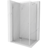 Mexen Lima kabina prysznicowa składana 100 x 80 cm, transparent, chrom - 856-100-080-01-00