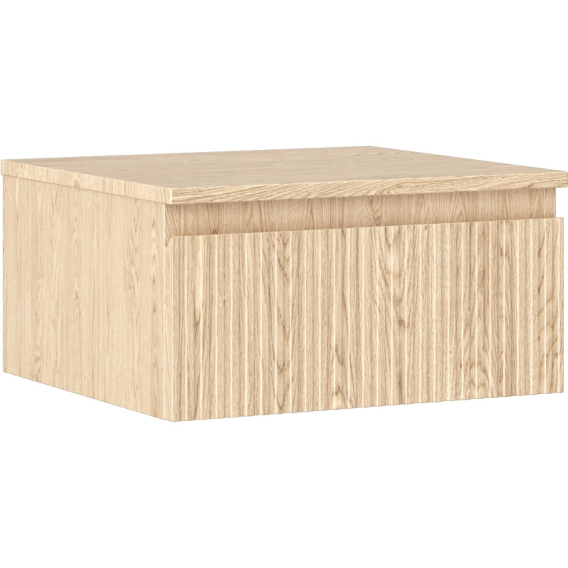 Mexen Rivel 50 cm aluskappi pealispinnaga, 1 sahtel, sooneline, tamm - 91A20-05023-1-BFC81