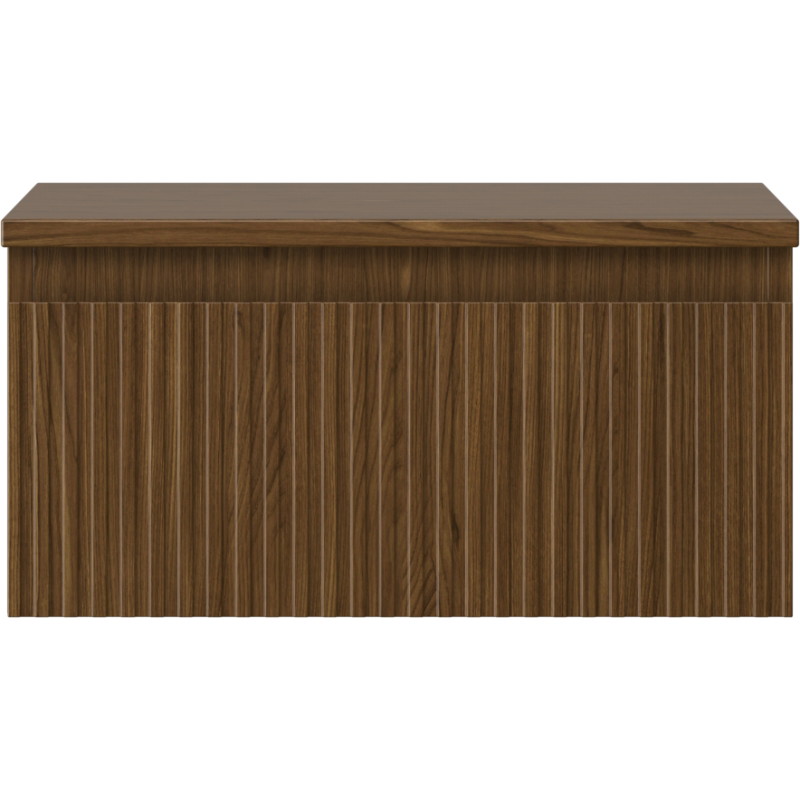 Mexen Rivel vannitoa allkapp 50 cm lauaplaadiga, 1 sahtel, soonikkoes, pähkel - 91A20-05023-1-BFC86