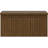Mexen Rivel Badezimmer-Unterschrank 50 cm mit Arbeitsplatte, 1 Schublade, Riffelstruktur, Nussbaum - 91A20-05023-1-BFC86