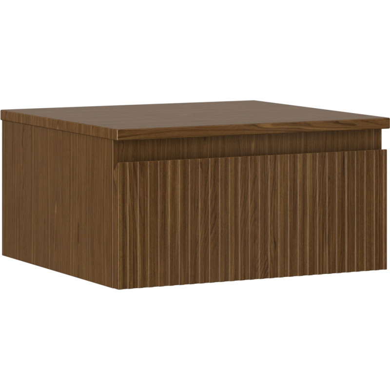 Mexen Rivel vannitoa allkapp 50 cm lauaplaadiga, 1 sahtel, soonikkoes, pähkel - 91A20-05023-1-BFC86