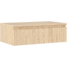 Mexen Rivel vannitoa kapialus valamu all 80 cm koos lauaplaadiga, 1 sahtel, soonikkoes, tamm - 91A20-08023-1-BFC81