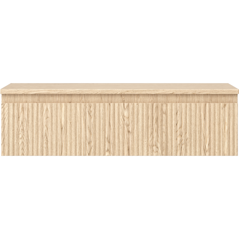 Mexen Rivel badkamerkast onder wastafel 90 cm met blad, 1 lade, geflankeerd, eiken - 91A20-09023-1-BFC81