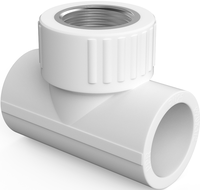 Mexen PPR raccordo a T saldato per tubi 32 x 3/4 F x 32 - W97332-3234F20-00
