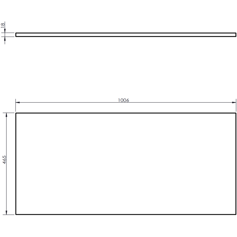 Mexen Rivel szafka łazienkowa podumywalkowa 100 cm z blatem, 1 szuflada, ryflowana , czarna mat - 91A20-10023-1-BFC71