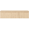 Mexen Rivel badkamerkastje onder wastafel 100 cm met blad, 1 lade, gegroefd, eiken - 91A20-10023-1-BFC81