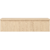 Mexen Rivel vannitoakapp valamu all 100 cm koos tööpinnaga, 1 sahtel, sooneline, tamm - 91A20-10023-1-BFC81