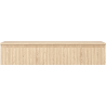Mexen Rivel meuble de salle de bain sous lavabo 120 cm avec plateau, 1 tiroir, rainuré, chêne - 91A20-12023-1-BFC81