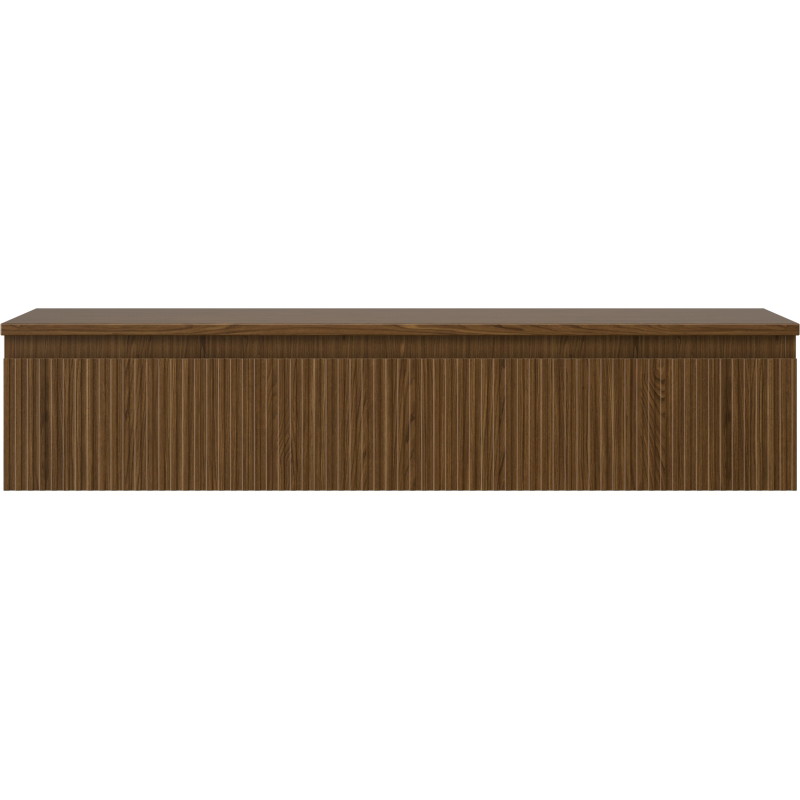 Mexen Rivel vannitoakapp kraanikausi alusega 120 cm, 1 sahtel, soonikkoes, pähkel - 91A20-12023-1-BFC86