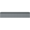 Mexen Rivel badkamerkast voor wastafel 140 cm met blad, 1 lade, geribd, mat grafiet - 91A20-14023-1-BFC66